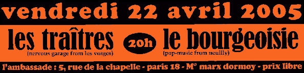 flyer du 22/04/2005